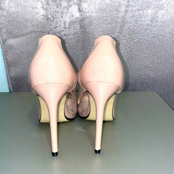 4 Inch Nude/Light Pink Heels. - Picture 3 of 3
